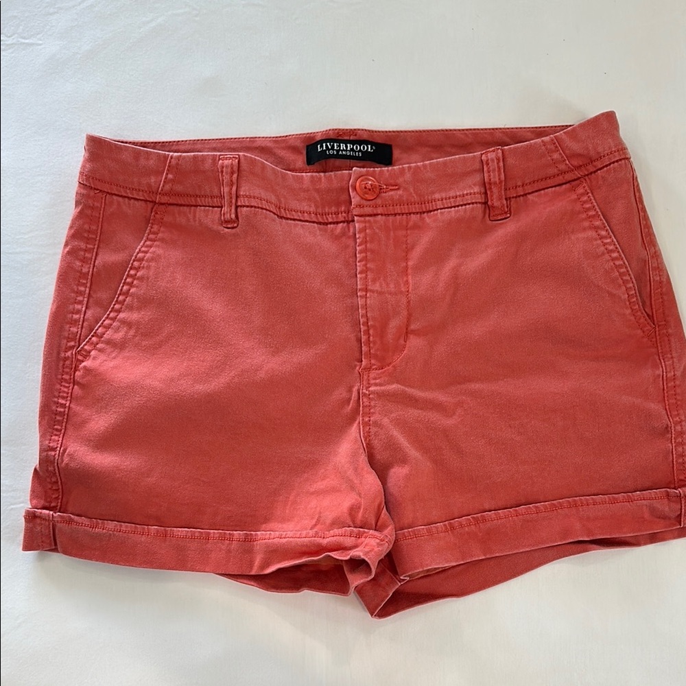 Liverpool cuffed shorts